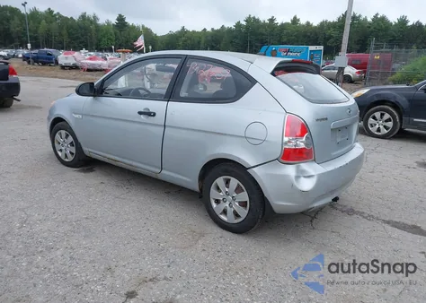 2008 Hyundai Accent Gs from USA, damaged, VIN KMHCM36C18U083491